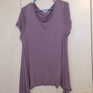 Purple tee